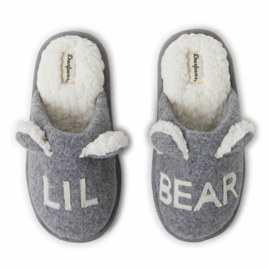 Kids Dearfoams Slippers | Kid'S Lil Bear