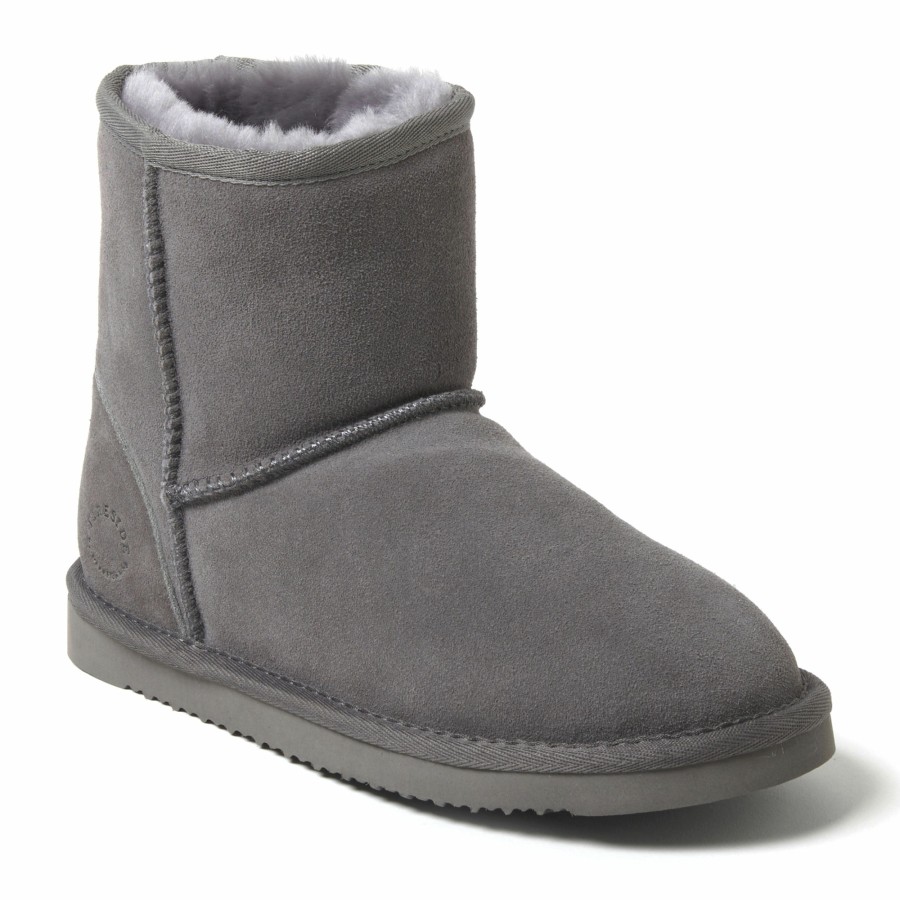 Women Dearfoams Boots & Booties | Women'S Fireside By Dearfoams Rosebery 6" Shearling Boot