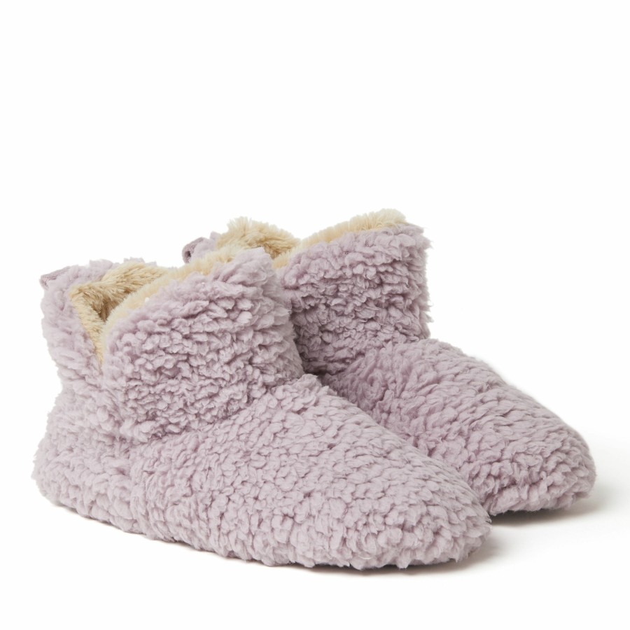 Women Dearfoams Slippers | Women'S Chelsea Sherpa Bootie