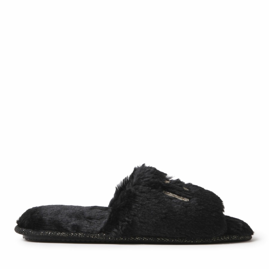 Women Dearfoams Slide & Flip Flop Slippers | Women'S I Do And I Do Crew Slide Slipper