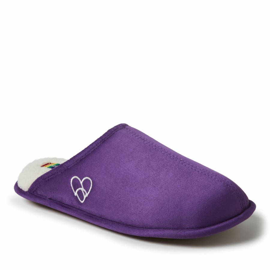 Women Dearfoams Clog & Scuff Slippers | Unisex Dearfoams Basic Scuff