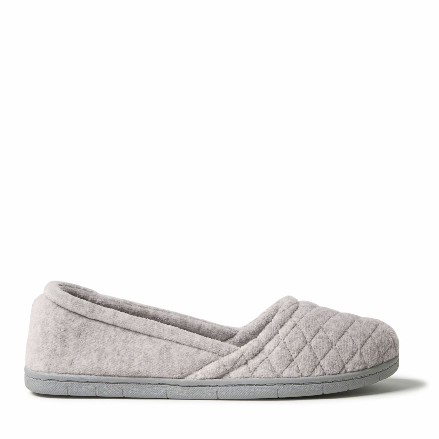 Women Dearfoams Moccasin Slippers | Women'S Katie Velour Closed Back