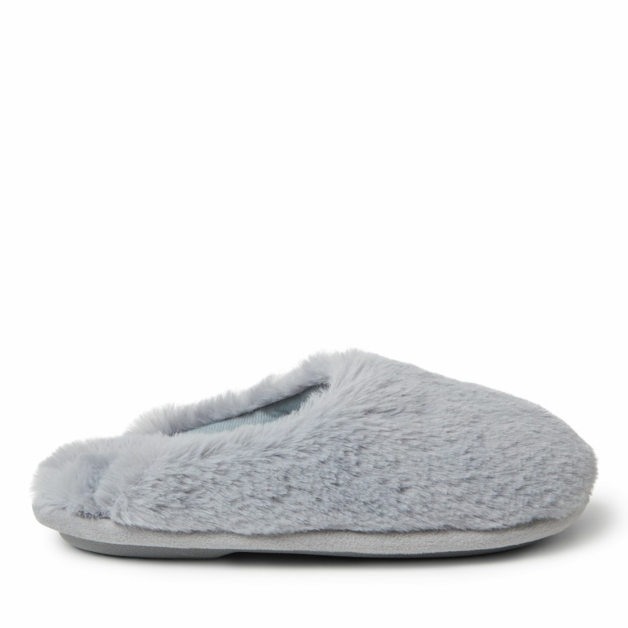 Kids Dearfoams Slippers | Kid'S Brin Furry Scuff