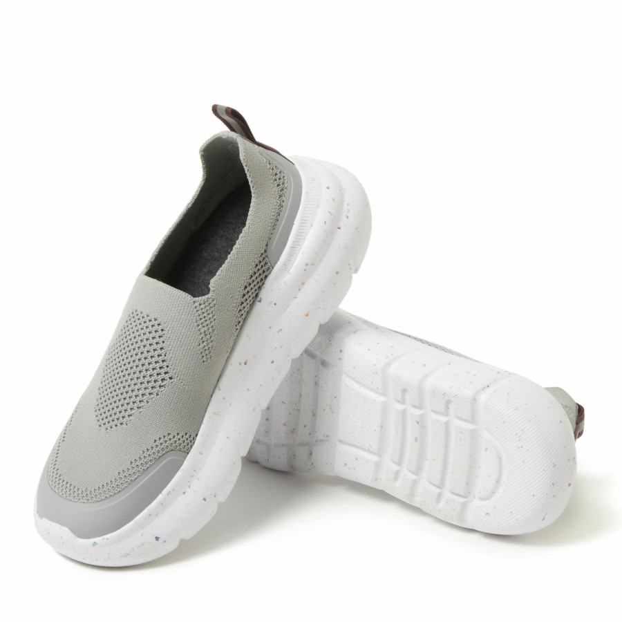 Women Dearfoams Sneakers | Women'S Crimson Regrind Lightweight Slip-On With Energy Return Technology