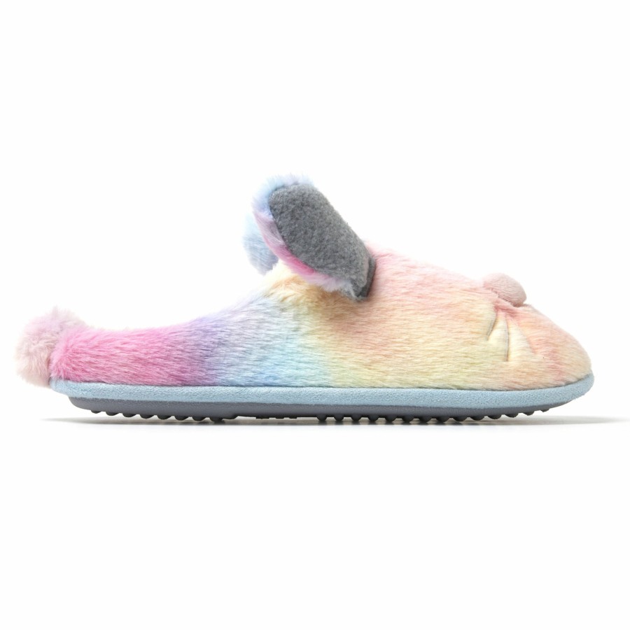 Women Dearfoams Clog & Scuff Slippers | Unisex Adult Bunny Clog