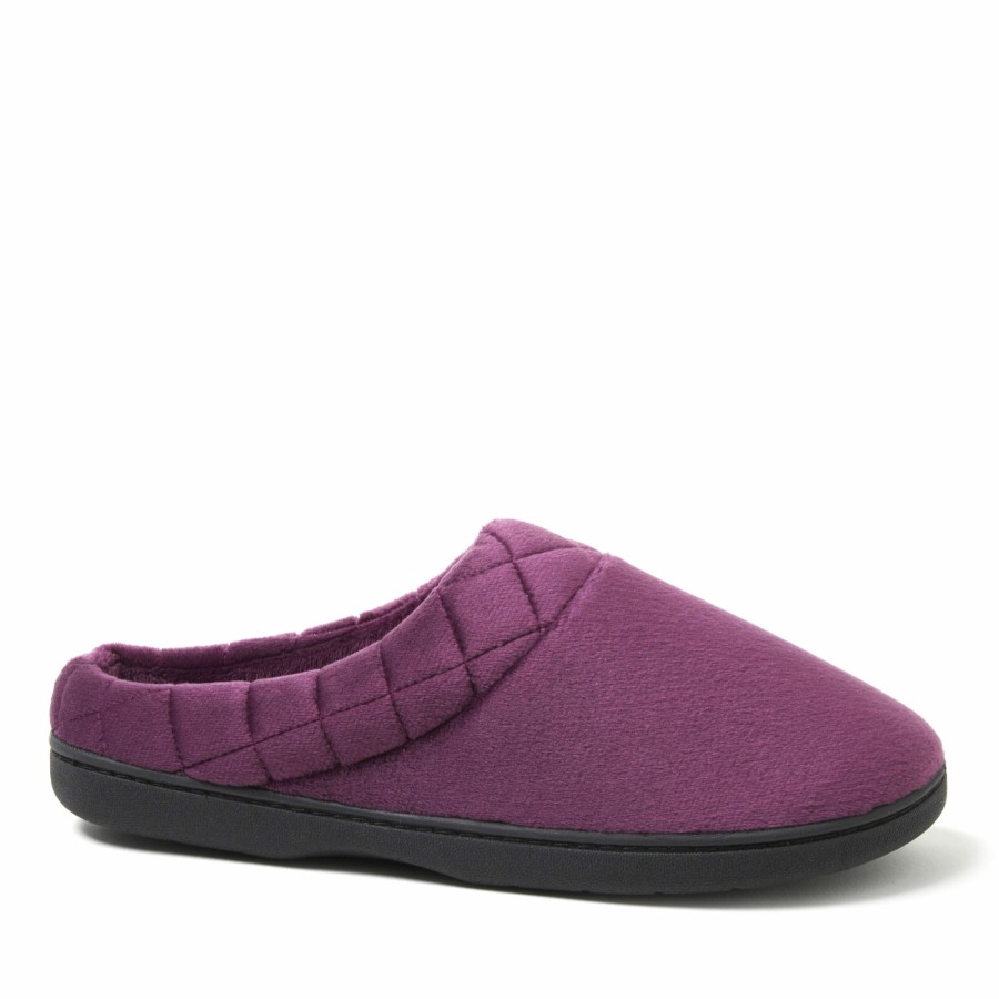 Women Dearfoams Clog & Scuff Slippers | Women'S Darcy Velour Clog