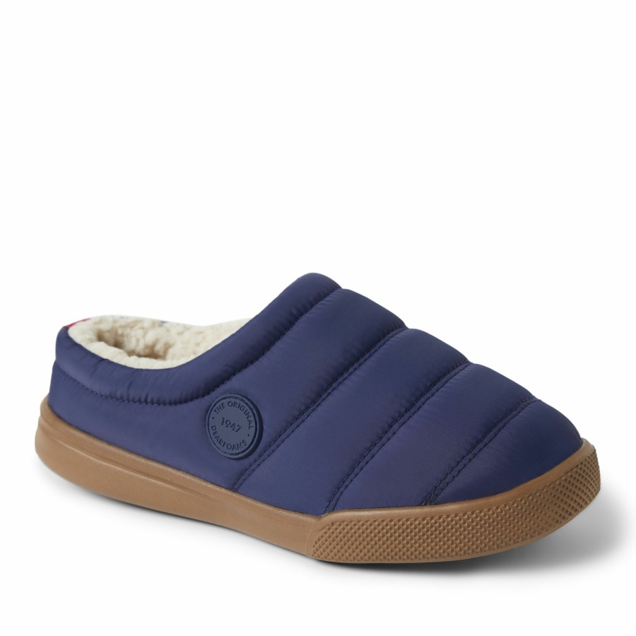 Women Dearfoams Clog & Scuff Slippers | Women'S Kendra Nylon Sport Lounge Clog