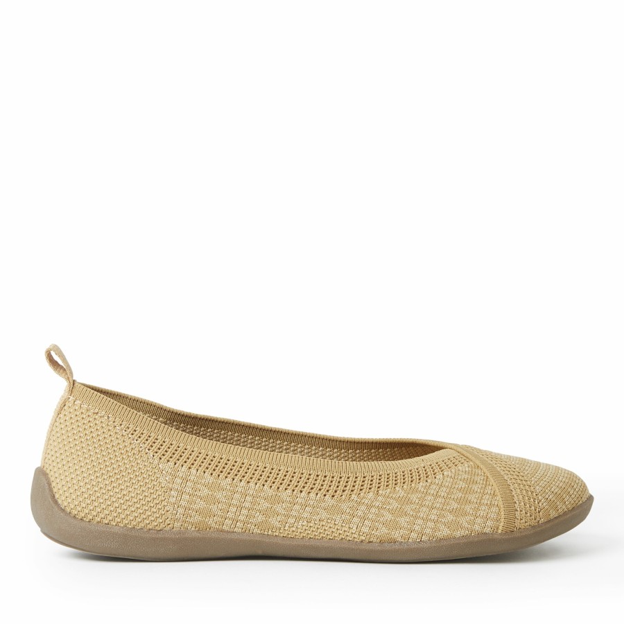 Women Dearfoams Flats | Women'S Nadia Ballet Flat